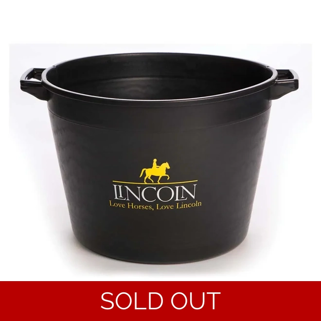 product Image for Lincoln Heavy Duty Trug 45 litre Black